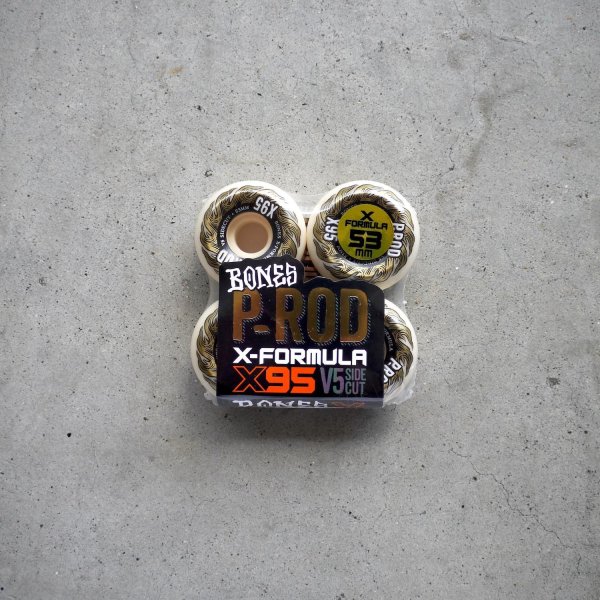 画像1: BONES " X-FORMULA P-ROD PRO MODEL" - 53MM V5 SIDECUT 95A (1)