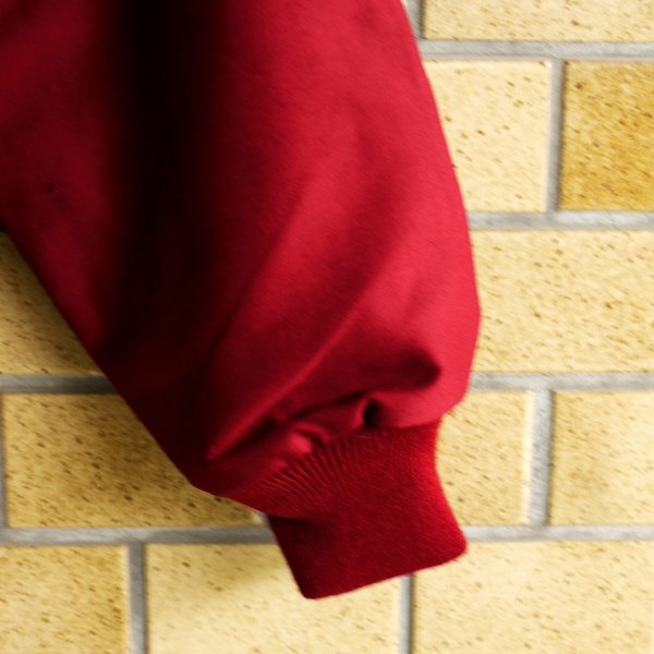 画像2: DUSK SELECT " DEAD STOCK HARRINGTON JKT" - BURGUNDY (2)