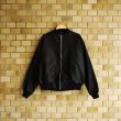 画像1: DUSK SELECT " BOMBER JACKET " - BLACK ( Made In England / DEAD STOCK ) (1)