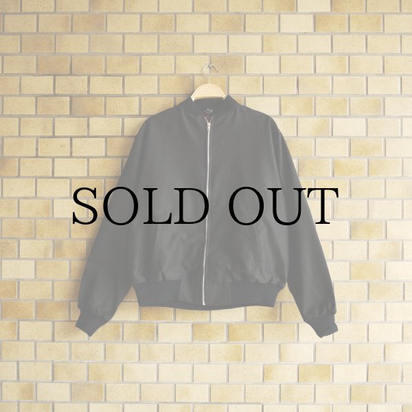 画像1: DUSK SELECT "DEAD STOCK  BOMBER JACKET " -  BLACK (1)