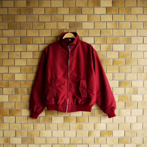 画像1: DUSK SELECT " HARRINGTON JKT " - BURGUNDY ( Made In England / DEAD STOCK ) (1)