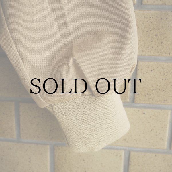 画像3: DUSK SELECT "DEAD STOCK  BOMBER JACKET " - BEIGE (3)