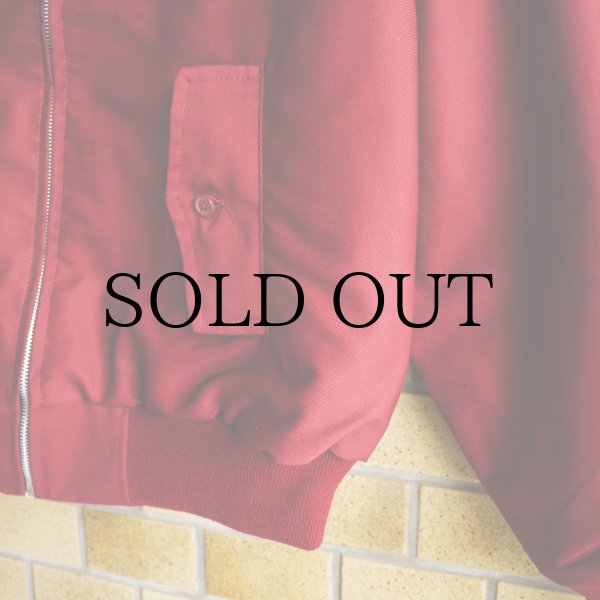 画像3: DUSK SELECT " DEAD STOCK HARRINGTON JKT" - BURGUNDY (3)