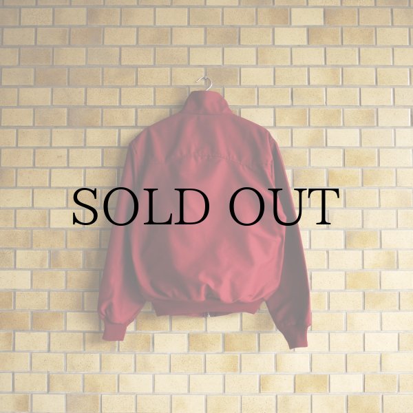 画像7: DUSK SELECT " DEAD STOCK HARRINGTON JKT" - BURGUNDY (7)