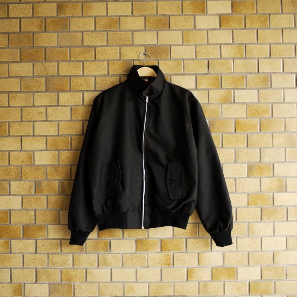 画像1: DUSK SELECT " HARRINGTON JKT" - BLACK ( Made In England / DEAD STOCK ) (1)