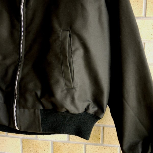画像3: DUSK SELECT "DEAD STOCK  BOMBER JACKET " -  BLACK (3)