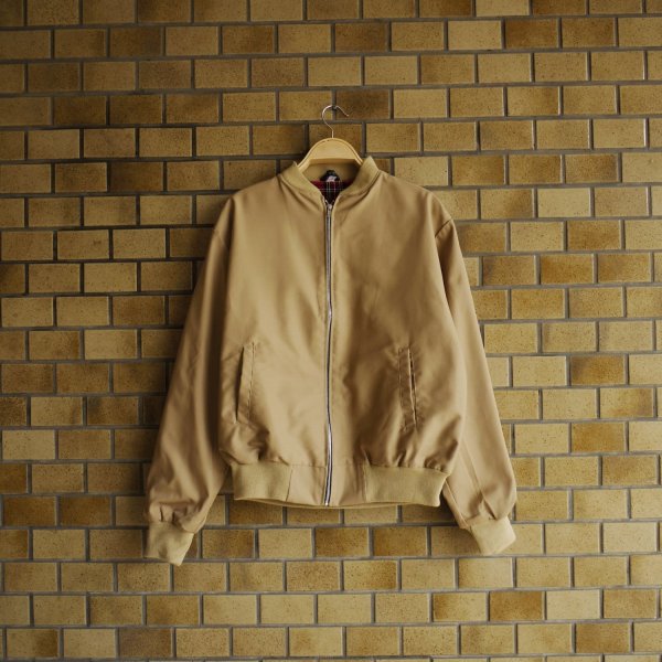 画像1: DUSK SELECT " BOMBER JACKET " - BEIGE ( Made In England / DEAD STOCK ) (1)