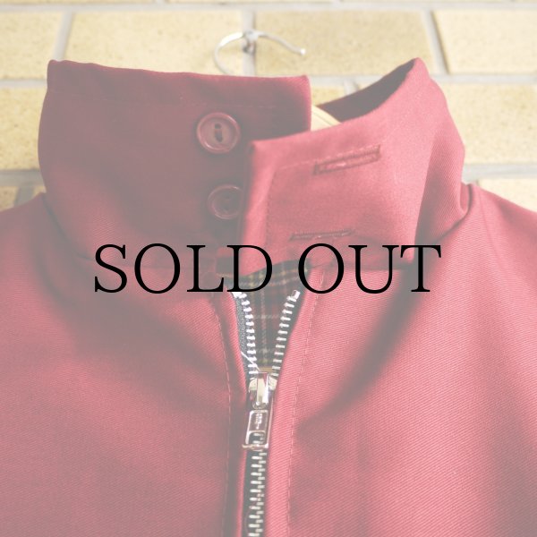 画像4: DUSK SELECT " DEAD STOCK HARRINGTON JKT" - BURGUNDY (4)