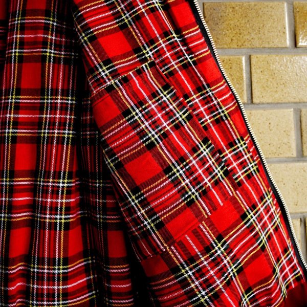 画像5: DUSK SELECT " DEAD STOCK HARRINGTON JKT" - BURGUNDY (5)