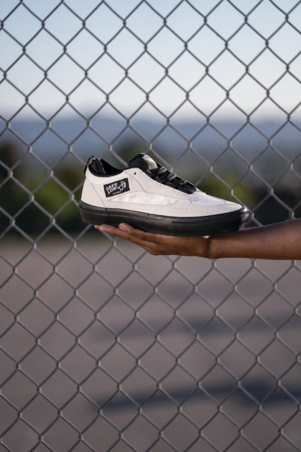 画像10: VANS " SKATE SAFE LOW SHOESby Atiba Jefferson " - WHITE / BLACK［ USA企画  ］ (10)