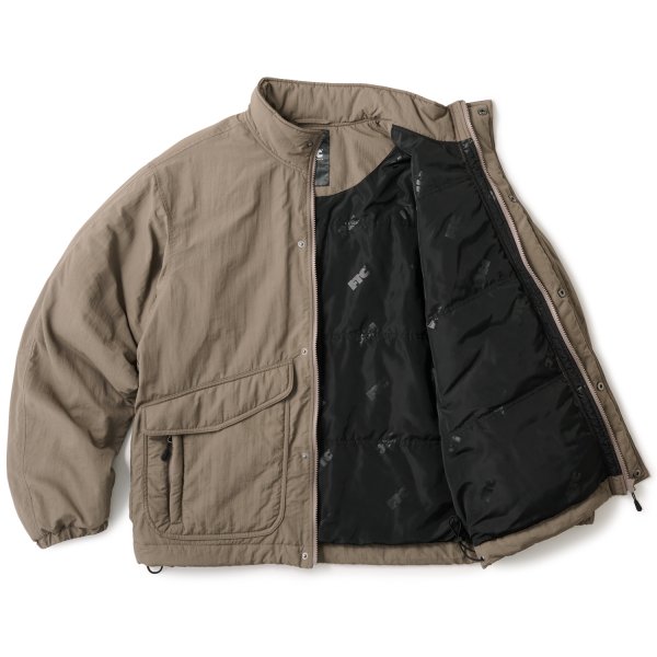 画像2: FTC " SUPPLEX® NYLON UTILITY JACKET " - KHAKI (2)