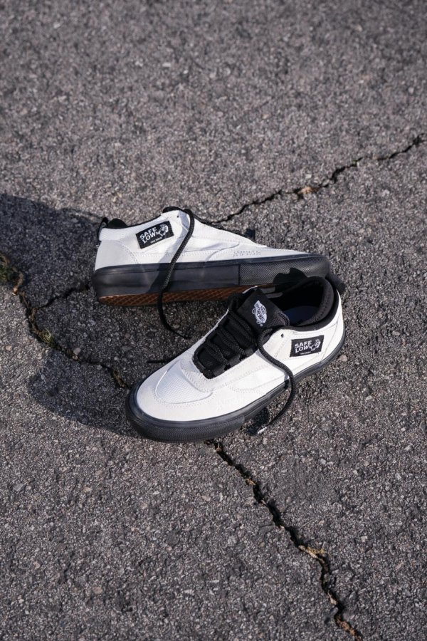 画像9: VANS " SKATE SAFE LOW SHOESby Atiba Jefferson " - WHITE / BLACK［ USA企画  ］ (9)