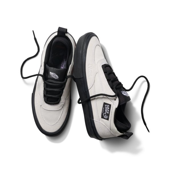 画像1: VANS " SKATE SAFE LOW SHOESby Atiba Jefferson " - WHITE / BLACK［ USA企画  ］ (1)