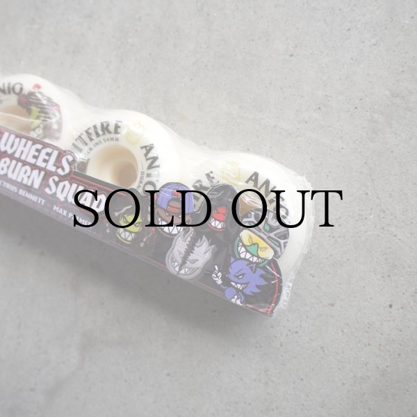 画像2:  SPITFIRE WHEELS " FORMULA FOUR / ANTONIO DURAO［ BURN SQUAD ］ " - 54MM NATURAL / ROCK IN 99DU   (2)