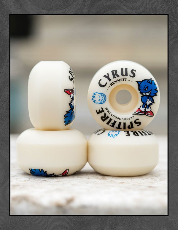 画像4:  SPITFIRE WHEELS " FORMULA FOUR / CYRUS BENNETT［ BURN SQUAD ］ " - 53MM NATURAL / CLASSIC 99DU   (4)