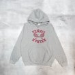 画像1: SAME OLD " TENNIS HUNTER HOODIE " - GRAY with MAROON (1)