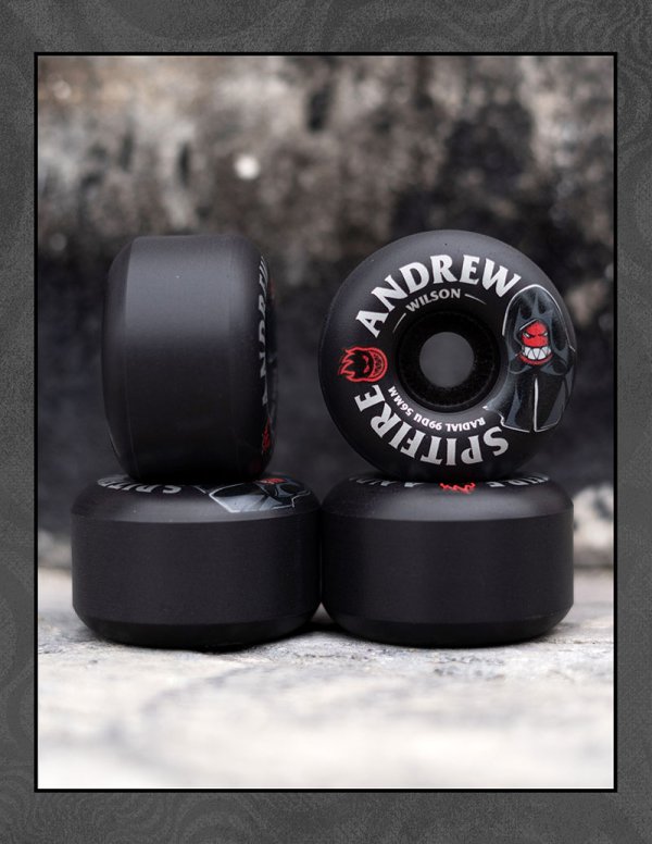 画像4:  SPITFIRE WHEELS " FORMULA FOUR / ANDREW WILSON［ BURN SQUAD ］ " - 56MM BLACK / RADIAL 99DU   (4)