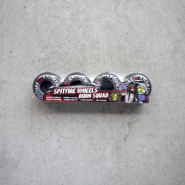 画像1:  SPITFIRE WHEELS " FORMULA FOUR / ANDREW WILSON［ BURN SQUAD ］ " - 56MM BLACK / RADIAL 99DU   (1)
