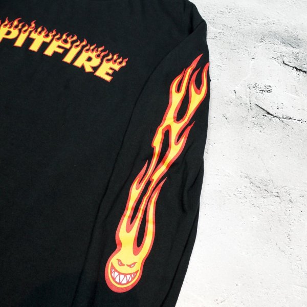 画像3: SPITFIRE " SPITFIRE HOTROD LS TEE " - BLACK (3)