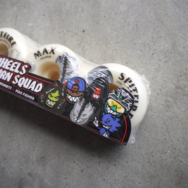 画像2:  SPITFIRE WHEELS " FORMULA FOUR / MAX PALMER［ BURN SQUAD ］ " - 55MM NATURAL / CONICAL FULL 99DU   (2)