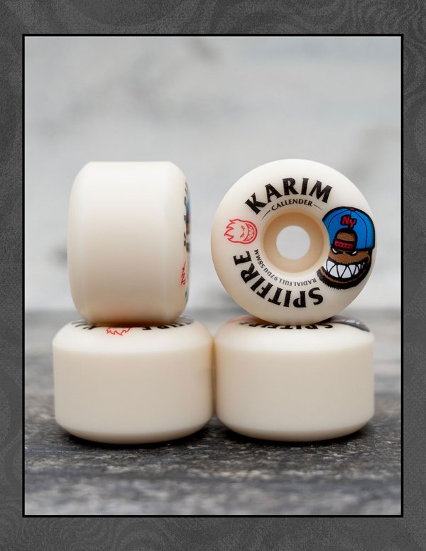 画像5:  SPITFIRE WHEELS " FORMULA FOUR / KARIM CALLENDER［ BURN SQUAD ］ " - 58MM NATURAL / RADIAL FULL 99DU   (5)