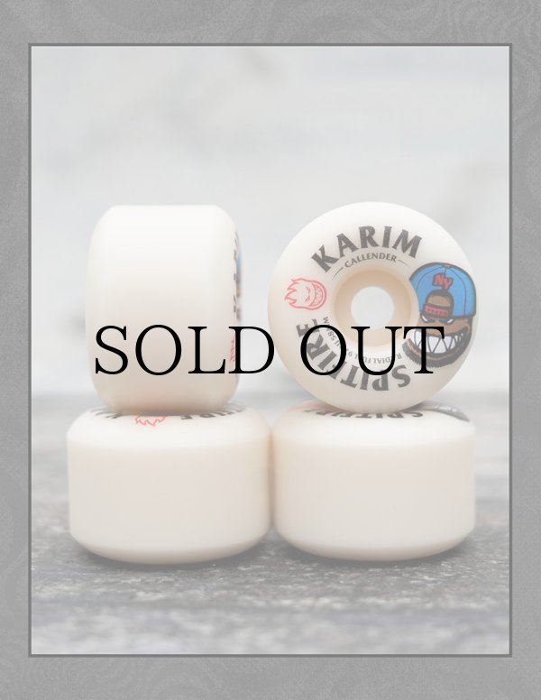 画像5:  SPITFIRE WHEELS " FORMULA FOUR / KARIM CALLENDER［ BURN SQUAD ］ " - 58MM NATURAL / RADIAL FULL 99DU   (5)