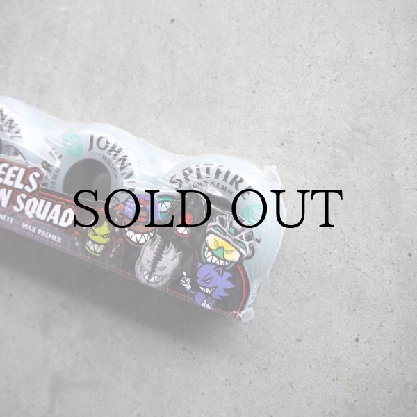 画像2:  SPITFIRE WHEELS " JOHNNY WILSON ［ BURN SQUAD ］ " - 54MM CLEAR / CONICAL FULL 80HD   (2)