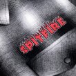 画像3: SPITFIRE " DEMONSEED HOODED FLANNEL SHIRT " - BLACK with WHITE (3)