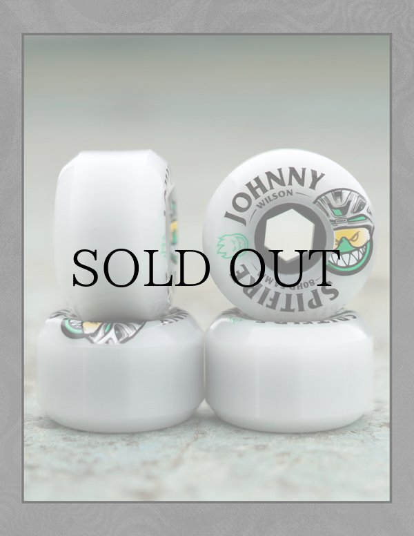 画像4:  SPITFIRE WHEELS " JOHNNY WILSON ［ BURN SQUAD ］ " - 54MM CLEAR / CONICAL FULL 80HD   (4)