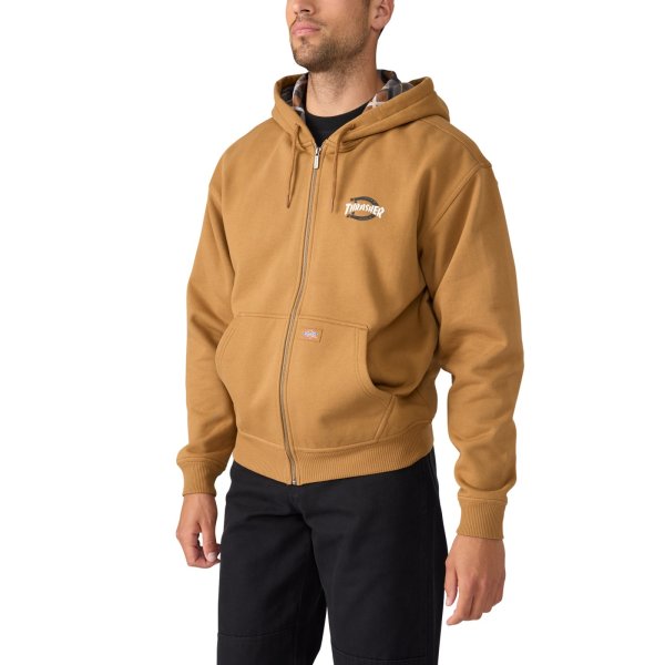 画像3: DICKIES x THRASHER / HOODIE - BROWN (3)