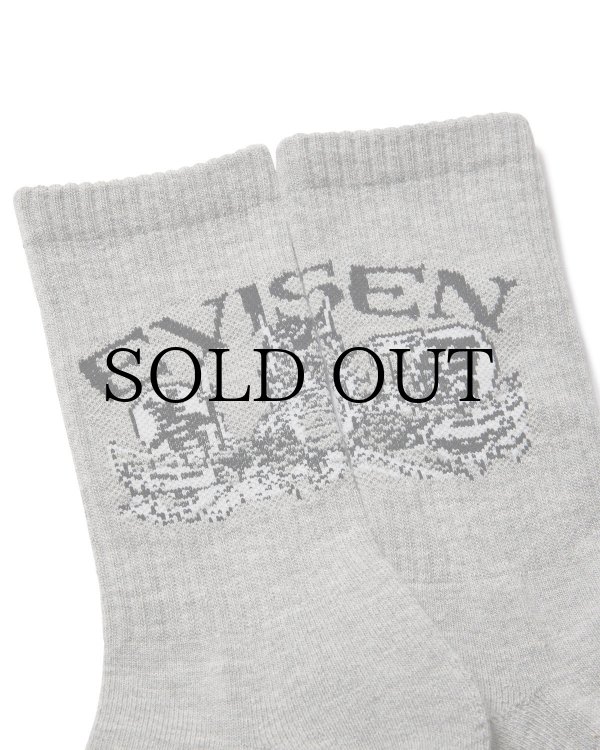 画像2: EVISEN  " DRAGON SOCKS " - GRAY (2)