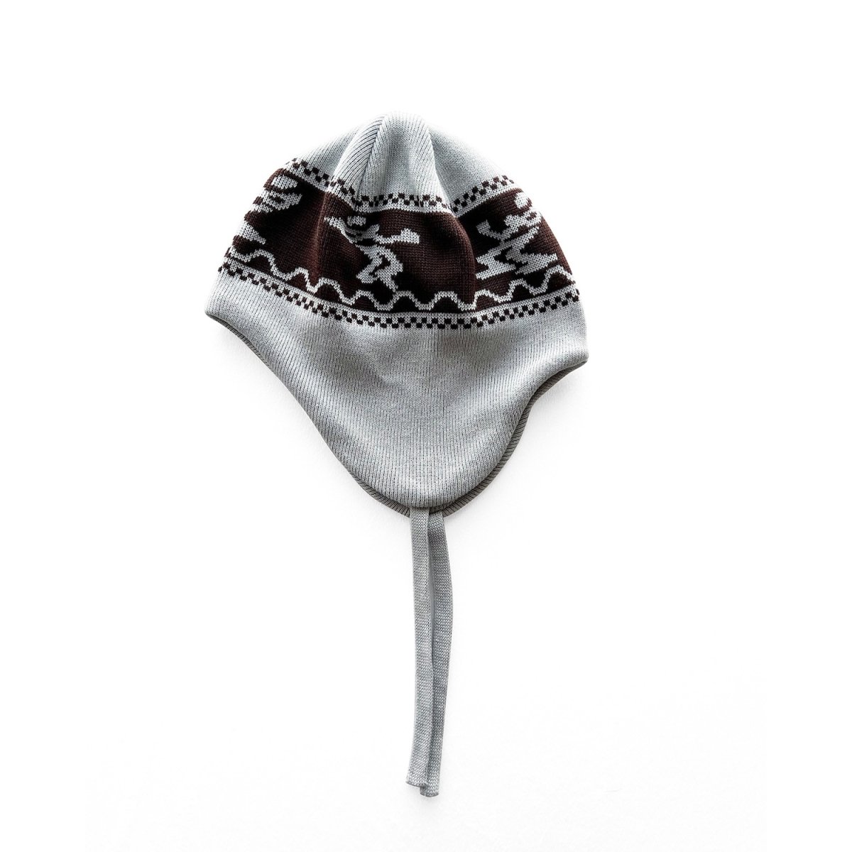 画像1: COMFORTABLE REASON | DUB EFFECT EAR FLAP  - SILVER WHITE (1)