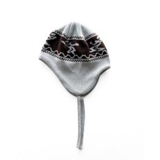 画像1: COMFORTABLE REASON | DUB EFFECT EAR FLAP  - SILVER WHITE (1)
