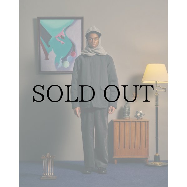 画像4: COMFORTABLE REASON " WAFFLE HOOD SCARF " - GRAY (4)