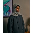 画像5: COMFORTABLE REASON " WAFFLE HOOD SCARF " - GRAY (5)