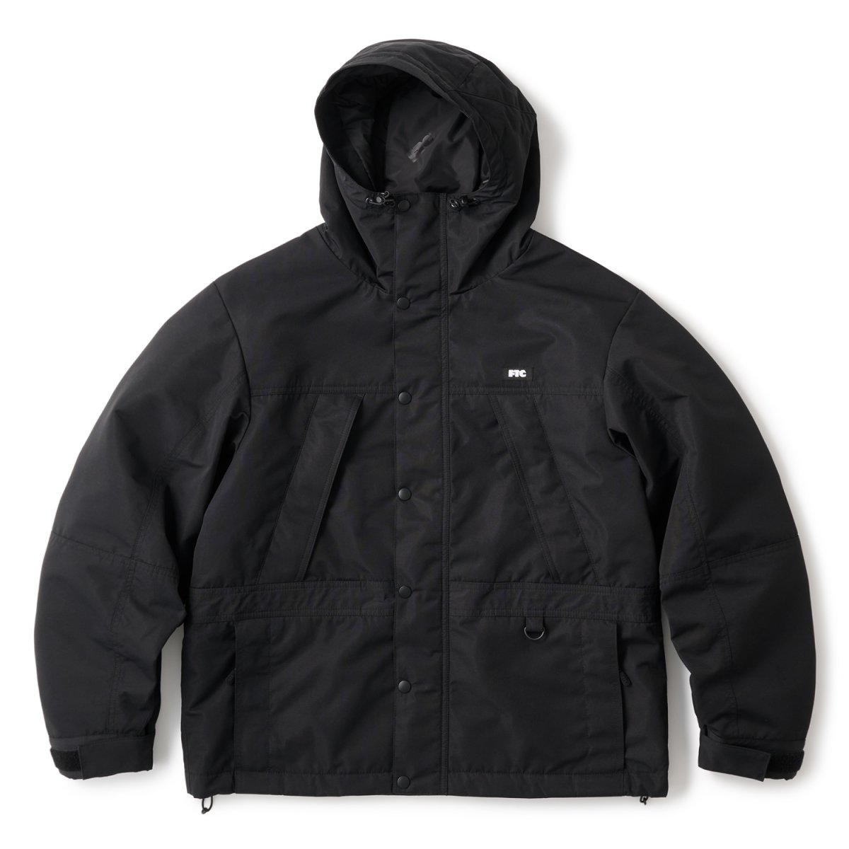 画像1: FTC " WATERPROOF 3L MOUNTAIN JACKET " - BLACK (1)