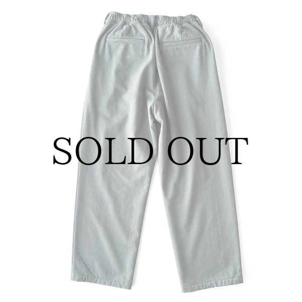画像3: COMFORTABLE REASON " FLEECE BACK PANTS " - IVORY (3)