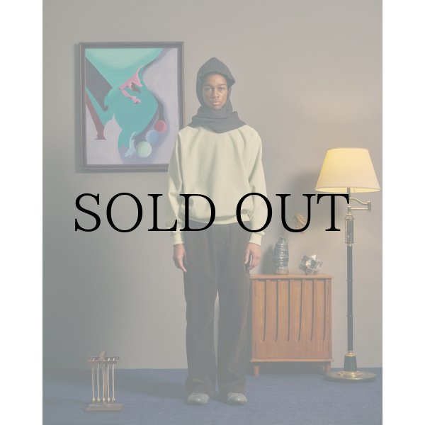 画像4: COMFORTABLE REASON " WAFFLE HOOD SCARF " - CHARCOAL (4)