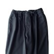 画像2: COMFORTABLE REASON " FLEECE BACK PANTS " - BLACK (2)