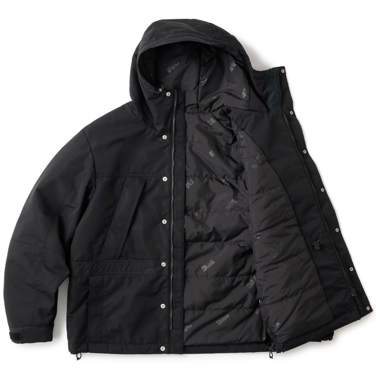 画像2: FTC " WATERPROOF 3L MOUNTAIN JACKET " - BLACK (2)