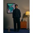 画像6: COMFORTABLE REASON " FLEECE BACK PANTS " - BLACK (6)