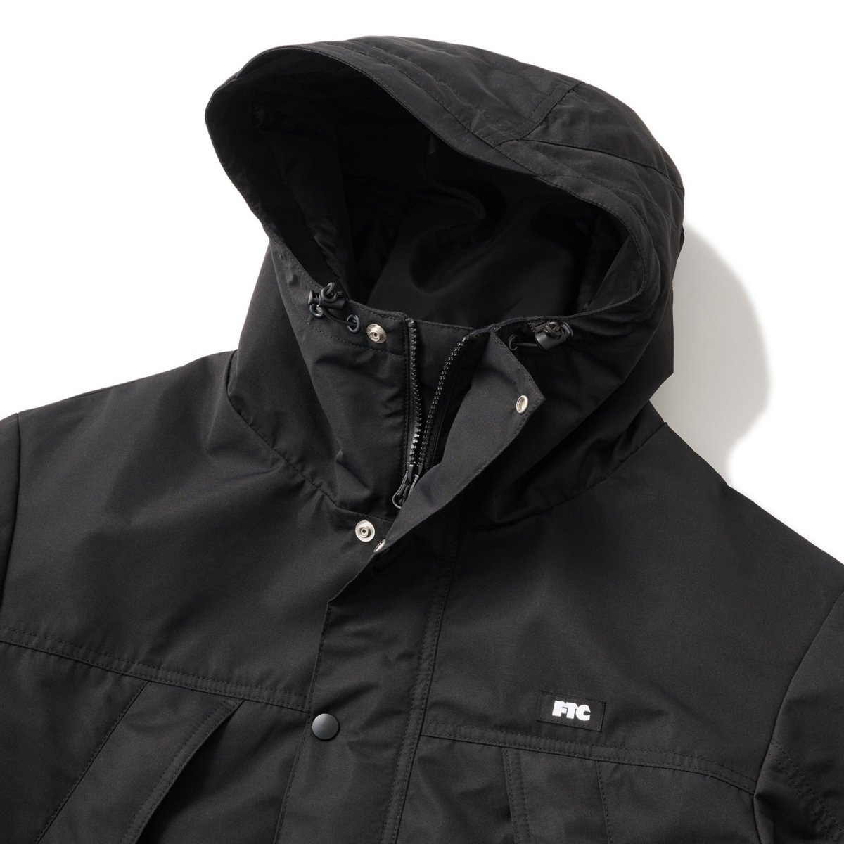 画像4: FTC " WATERPROOF 3L MOUNTAIN JACKET " - BLACK (4)