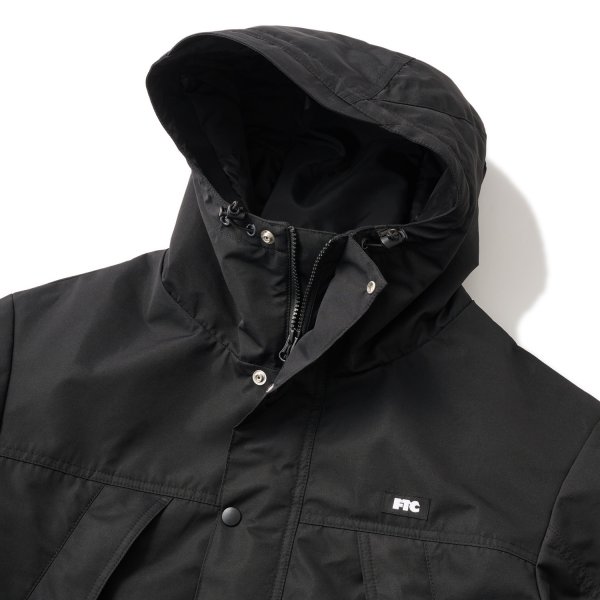 画像4: FTC " WATERPROOF 3L MOUNTAIN JACKET " - BLACK (4)