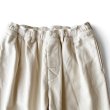 画像2: COMFORTABLE REASON " FLEECE BACK PANTS " - IVORY (2)