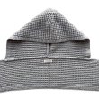 画像3: COMFORTABLE REASON " WAFFLE HOOD SCARF " - GRAY (3)
