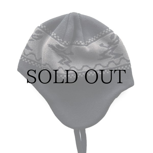 画像2: COMFORTABLE REASON " DUB EFFECT EAR FLAP " - BLACK (2)