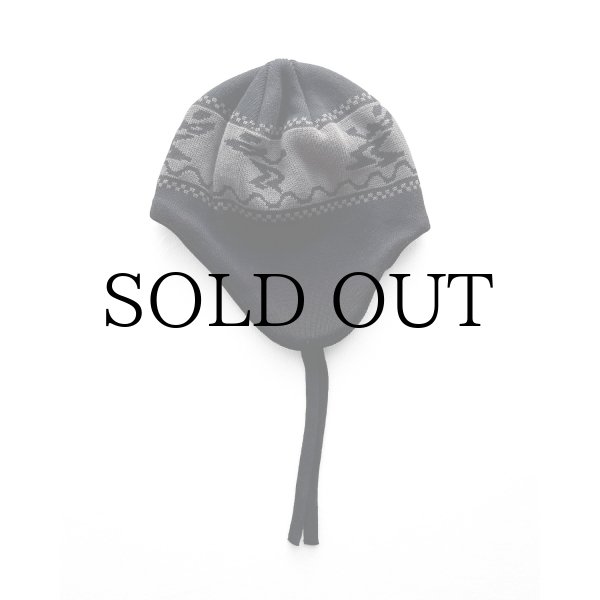 画像1: COMFORTABLE REASON " DUB EFFECT EAR FLAP " - BLACK (1)