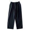 画像1: COMFORTABLE REASON " FLEECE BACK PANTS " - BLACK (1)