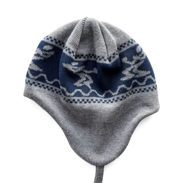 画像2: COMFORTABLE REASON " DUB EFFECT EAR FLAP " - GRAY (2)