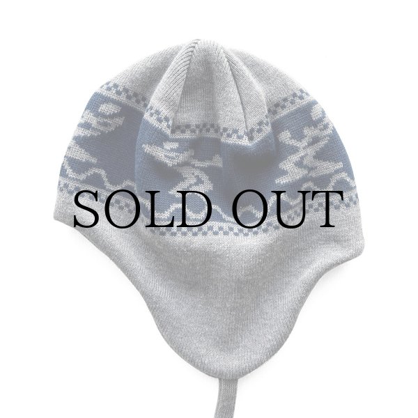 画像2: COMFORTABLE REASON " DUB EFFECT EAR FLAP " - GRAY (2)